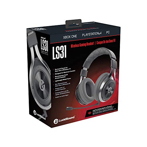 LucidSound LS31 Wireless Gaming Headset para Xbox One, PS4 - fones de ouvido de som surround sem fio para Xbox One -