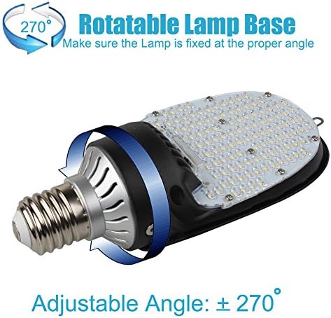 Lâmpada de milho de LED de defeno 115W - Lâmpada de base LED de base e39 rotativa e39 5000k 15500 lúmen substitui 500w
