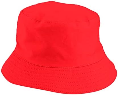 Unissex Double Side desgaste o chapéu de balde reversível da moda Tarra de algodão Casa Sun Fishing Fashion Cap Bucket Hat