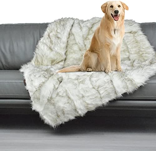 Manta de cachorro de pele falsa cobertor de cão de estimação de cachorro impermeável Cobertores de protetor de pelúcia macia