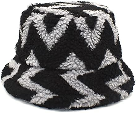 Chapéus de feltro para homens Fedora Protection Protection Chapéus desleixados do vento Chapéus ocidentais Capas de algodão de inverno para cabelos naturais