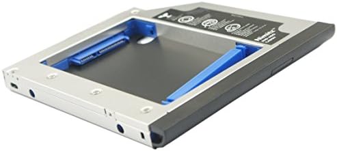 Nimitz 2nd HDD SSD DUSTO CADDY para HP EliteBook 6930p 8440p/W 8530p/W 8540p/W 8730W 8740W com placa face/moldura
