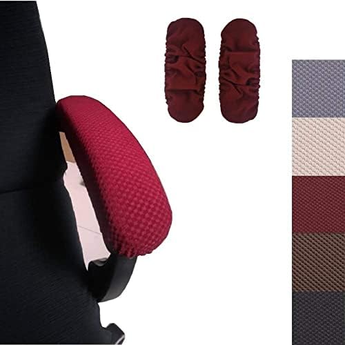 Osicas Chair Brand Pad Capas overs, removíveis laváveis ​​cadeira de escritório Chaves Capas de braço