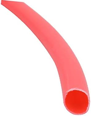 X-Dree 4m Comprimento interno DIA DIA 6,4 mm Poliolefina Calor encolhida Manga de tubo Red (4m Longitud Diámetro