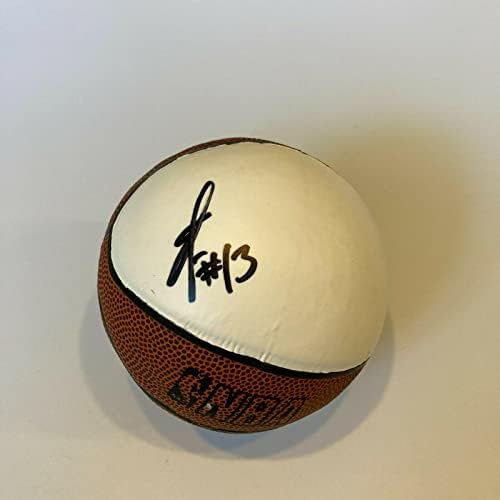 Shabazz Muhammad assinou autografado Spalding NBA Mini Basketball - Basquete autografado