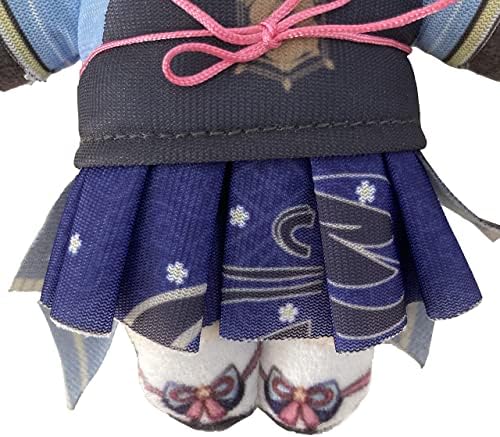 Ryusa adorável genshin impact kamizato ayaka pluxushie boneca 7,9 /20 cm de travesseiro de pelúcia de pelúcia para fãs