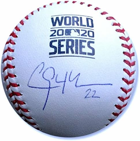 Clayton Kershaw assinou autografado 2020 World Series Baseball La Dodgers MLB - Baseballs autografados