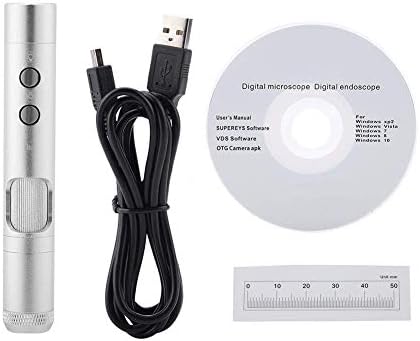 Kekeyang Ferramentas USB Microscópio Digital Loupe, B011 5.0MP 500X Lente intercambiável Handheld Microscópio digital