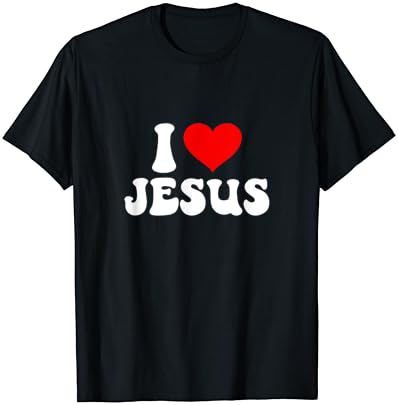 Eu amo a camiseta da Bíblia de Jesus