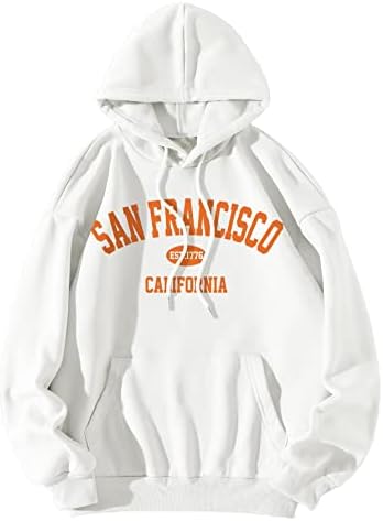 Soly Hux Mulher Casual Fashion California Hoodie Los Angeles Pullover Sweatshirt gráfico