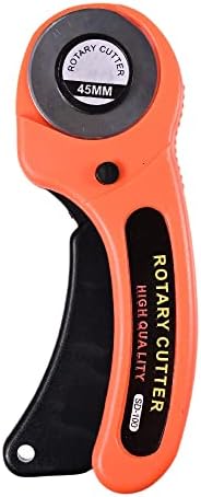 Craft de couro 45mm Cutter rotativo Cutter Ferramenta de tecido Cutter Circular Blade Diy Patchwork Costing Quilting Fit Olfa Cut -