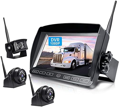 ZeroxClub 7 '' 1080p Wireless Backup Camera Pacotes