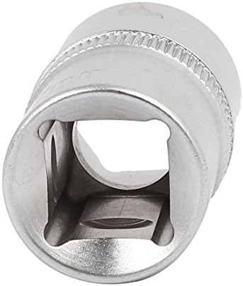 Aexit 1/2 Chaves quadradas acionam 17mm Chrome-Vanadium Exle porca de 6 pontos de 6 pontos Chaveiras de soquete Tom