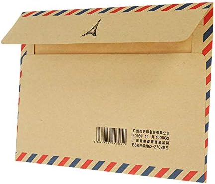 Envelopes comerciais 8 PCs/lote letra de carta postal de carta posta