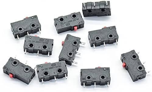 Interruptor limite 10pcs/switch de limite de lote, 3 pinos n/o n/c todos os novos 5A 250VAC KW11-3Z Micro switch