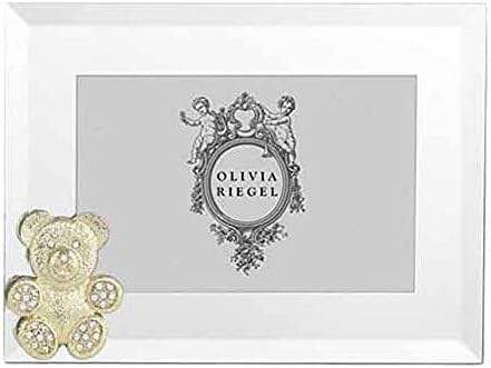 Olivia Riegel Gold Teddy Bear 4 x 6 quadro