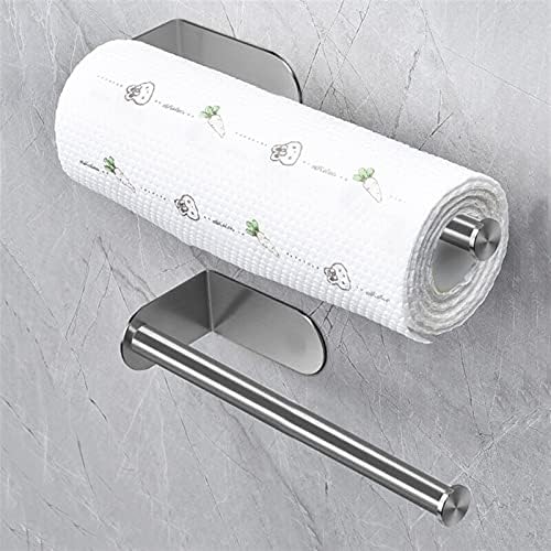 Toalheiro de papel 1 Pacote de papel Toalheiro de papel montou parede de papel que absorve o suporte de papel de papel para toalhas de papel para cozinha de aço inoxidável papel de papel de papel de papel toalha