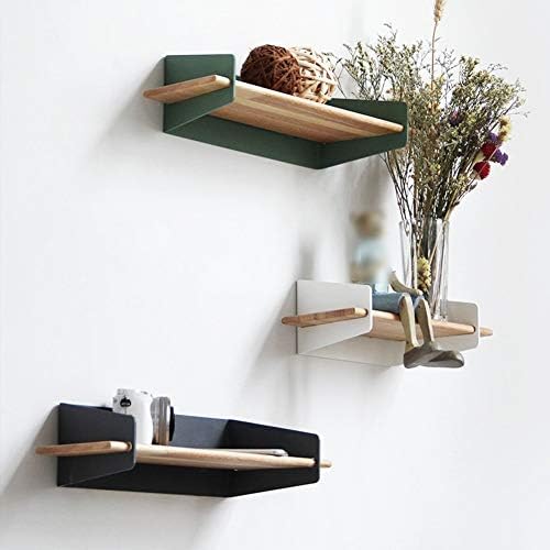Coleções de madeira de prateleira de simplicidade elegantes do PIBM, Creative Creative Creative, 3 tamanhos, 6 cores avaliáveis,