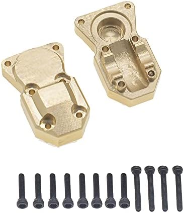 2pcs tampa de bronze para brass e eixo da ponte traseira para 1/24 AXIAL SCX24 AXI90081 AXI00001 AXI00002 AXI00005 AXI00006RC CRAWLER