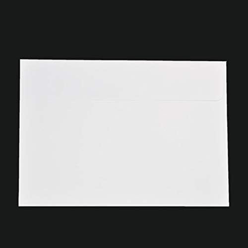 Envelopes de negócios de nuobester 50pcs auto-selo envelopes sem janela design auto-selo envelopes de carta de negócios para cheques