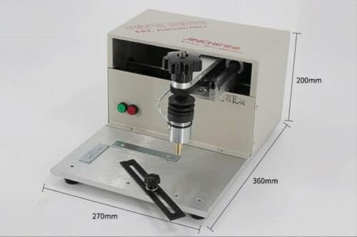 Máquina de marcação elétrica, Máquina de marcação de placa de metal de placa de identificação