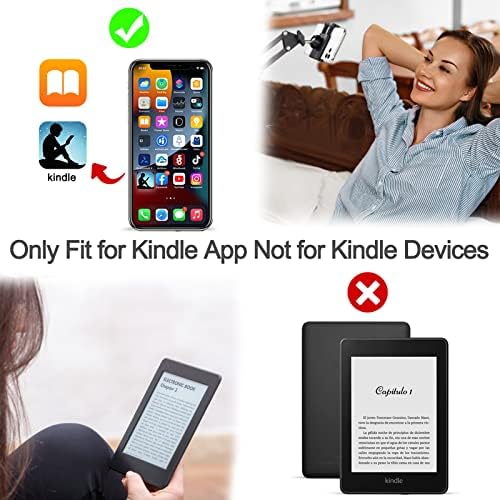 Controle remoto Bluetooth para TIK TOK Kindle App Page Turner, anel de rolagem sem fio para Tiktok, iPhone, iPad,