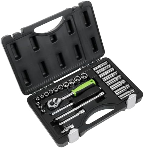 Sealey 1/4 Sq Drive Socket Set - METRIC 26PC S01234