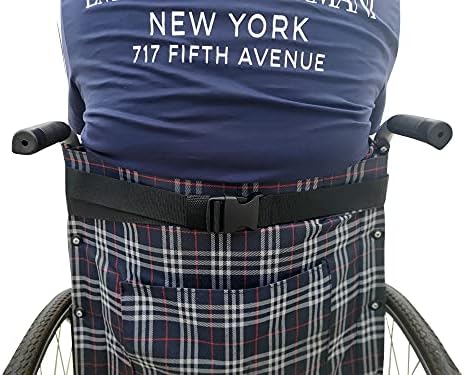 Wisexplorer Medical Ciay Restrinst Crelhair Belt Belt, alça de arnês de cadeira de rodas ajustável com fivela de liberação