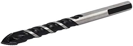 X-Dree 10mm Dica de 115 mm de comprimento de 8 mm Triângulo Twist Twist Bit (Punta de 10 mm 115 mm de largo 8 mm vástago