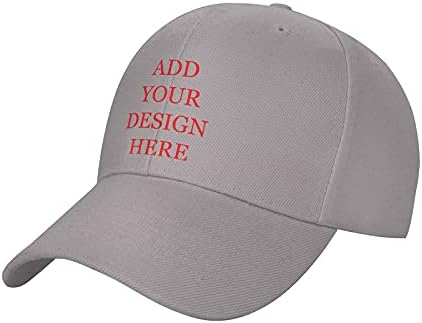 Chapéus personalizados para homens projetam seu próprio logotipo de foto de texto personalizado
