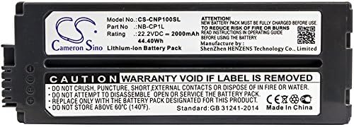 Cameron Sino Nova Bateria de substituição de 2000mAh para Canon Selphy CP- 500, Selphy CP-100, Selphy CP-1000, Selphy CP-1200, Selphy