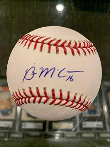 2009 WBC Brian McCann Braves Atlanta Braves assinado Baseball JSA Mint Petco - Bolalls autografados
