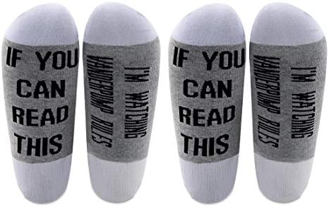 Presente inspirado em Levlo Vanderpump, se você puder ler isso, estou assistindo regras de algodão meias para fãs