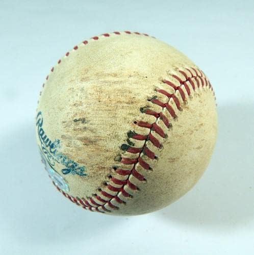 2021 Washington Nationals Col Rockies Game usado Baseball Finnegan Welker Ball - Game Usado Baseballs