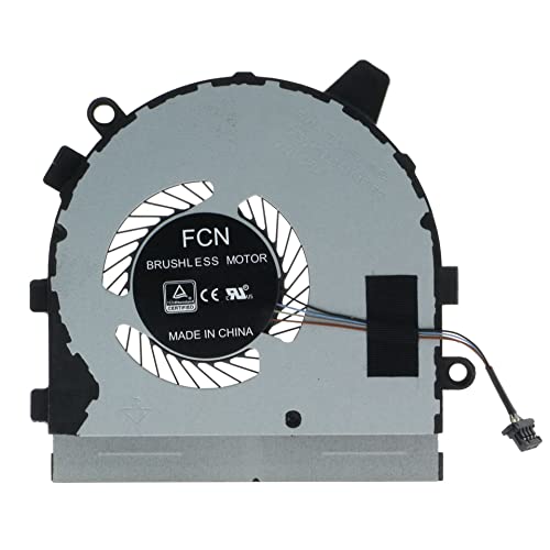 Ventilador de resfriamento da CPU de substituição para Dell Inspiron 13 7391 2-em-1 i7391-7520blk-pus 0hypyn 023.100gi.0011