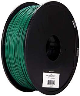 MONOPRICE - 133885 PLA PLUS+ Filamento 3D premium - Pine Green - 1kg Spool, 1,75 mm de espessura | Biodegradável | Mesma força do ABS