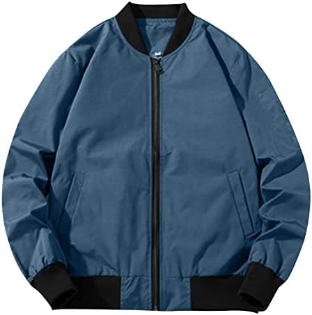 Casaco ymosrh para homens jaqueta de bombardeiro primavera de queda causal gtshell jackets de casaco de quebra -vento.