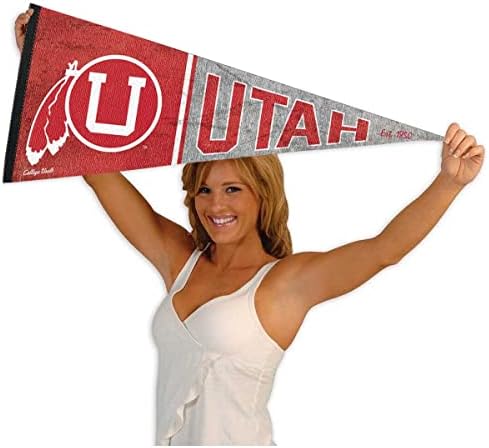 Banner vintage de reminiscência de Pennant de Utah