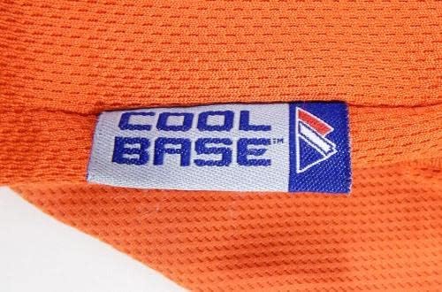 2013-19 Houston Astros 38 Game usou o Orange Jersey Name Plate Removed 44 DP23614 - Jerseys de jogo MLB usado