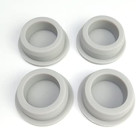 5pcs 13mm -48mm cinza silicone Mangueira de borracha Brancando a tampa da tampa de vedação BULHO BUNG BULHO -