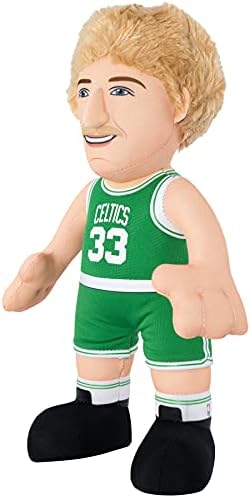 Boston Celtics Larry Bird 10 Figura de pelúcia - uma lenda para brincar ou exibir