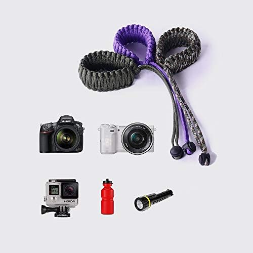 Muka Outdoor Ajustável Câmera de cordão ajustável Câmera de alça de alça de mão para câmeras de fotografia