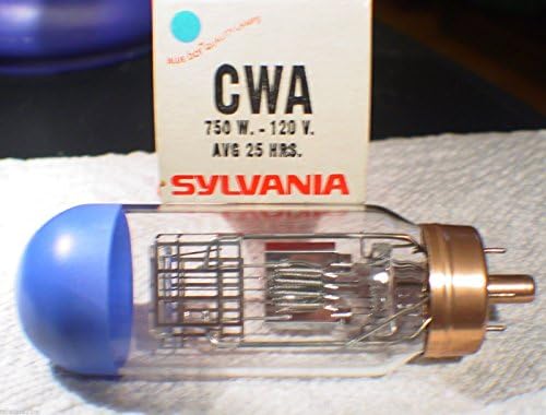 Sylvania CWA 750 WATT 115-120 VOLT AV BOLBE DE POTENCIDO POPOS