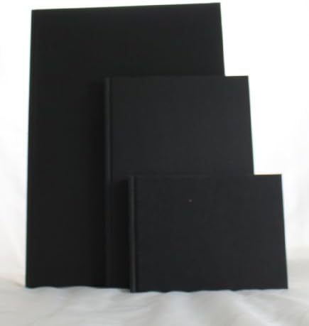 Seawhite Black Ploth Cover Sketchbook 140gsm Paisagem A6