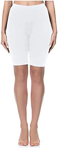 Shorts de moto de cintura alta lazer de lazer esportivo shorts de legging calças curtas