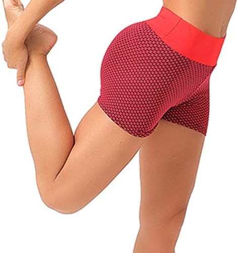 Shorts de motociclistas texturizados para mulheres altas cinturões shorts shorts shorts femininos levantando shorts