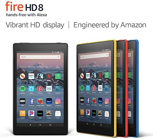 Fire HD 8 comprimido - preto