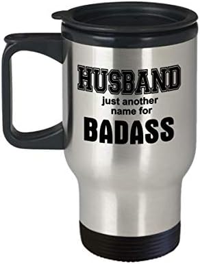 Presente para o marido caneca de viagem de café badass Você é um durão para homens, mãe, pai masculino