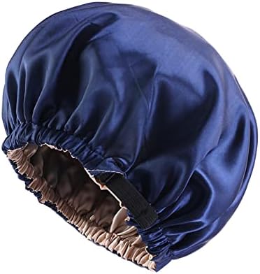 Capoto de cetim Tamanho ajustável da cabeça Sleep Silk Capuz para mulheres Caps de beisebol ajustáveis ​​de algodão lavado