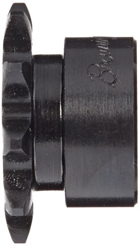 Browning 35B10 Sprocket de corrente de rolo mínimo de furo, fita única, aço, furo estocado de 3/8 , 10 dentes